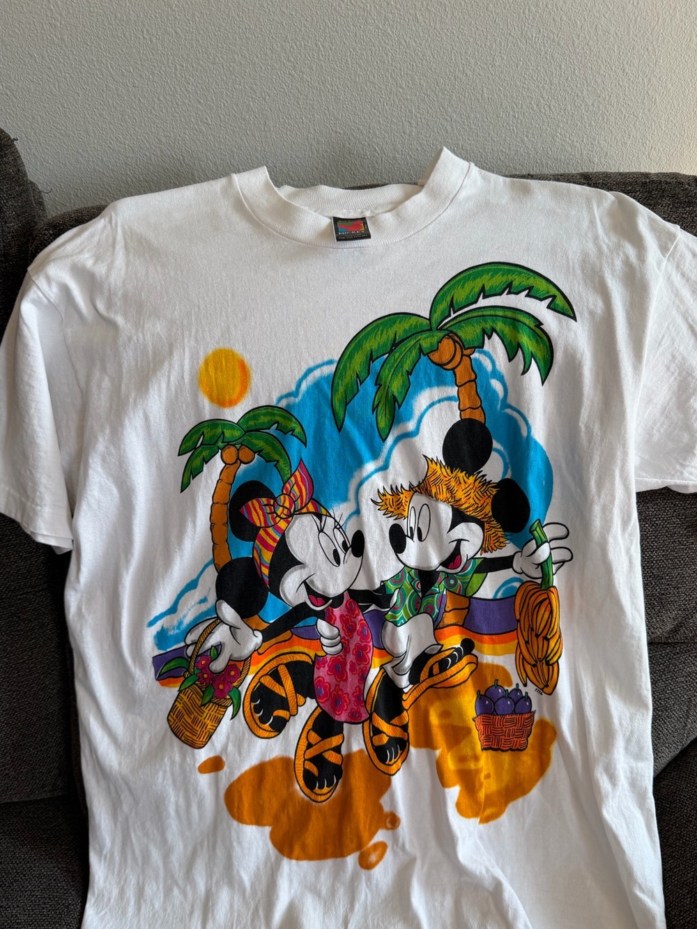Jerry Leigh Mickey Unlimited Mickey and Minnie Beach scene